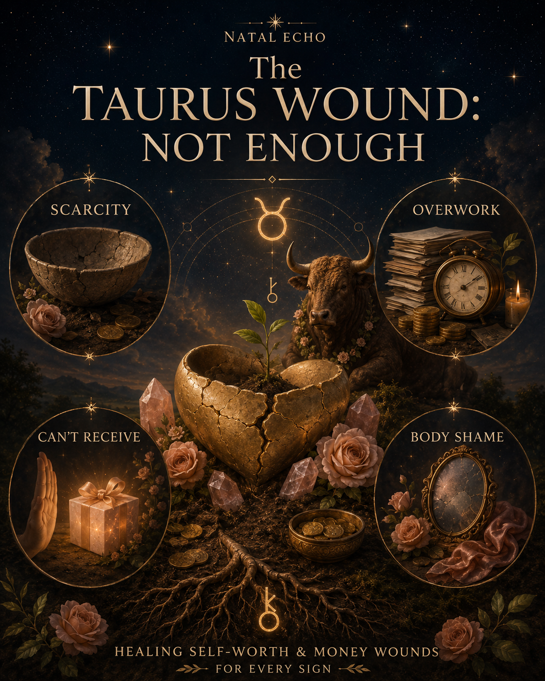Chiron in Taurus 2026: Healing Self-Worth & Money Wounds for Every Sign - The self-worth wound at the center of Chiron in Taurus
