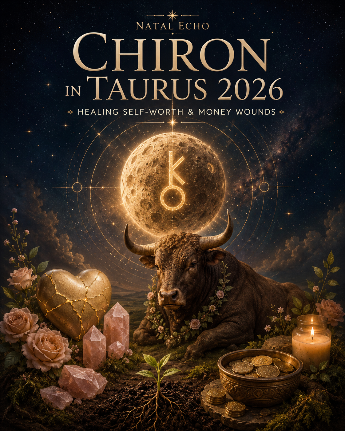 Chiron in Taurus 2026: Healing Self-Worth & Money Wounds for Every Sign astrology article hero image