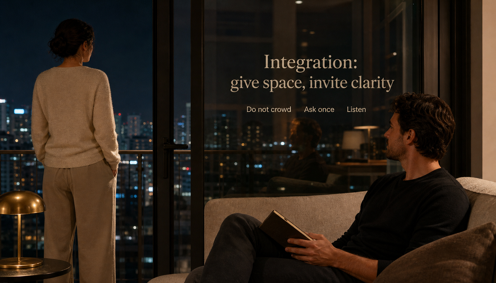 Modern apartment scene showing how to give Aquarius space and invite clarity