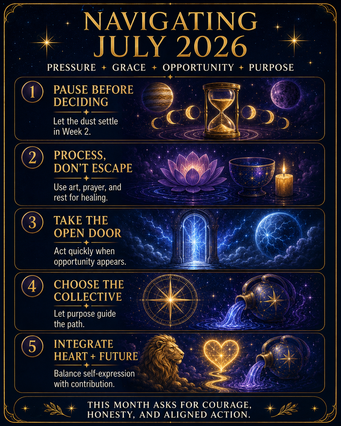 July 2026 Astrology Forecast: Major Transits & How They Affect Every Sign - Quick rising-sign themes for July 2026