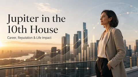 Jupiter in the 10th house career growth, reputation, and public success