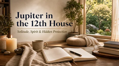 Jupiter in the 12th house solitude, spirit, hidden protection, and inner wisdom