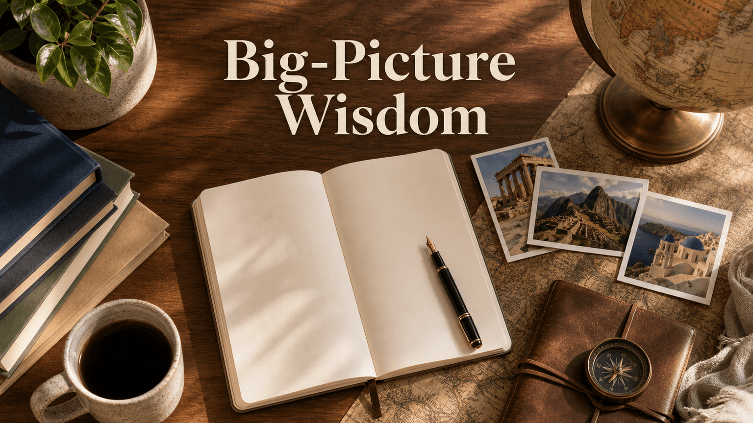 Jupiter in the 9th house infographic image showing big-picture wisdom, travel, philosophy, higher learning, and teaching