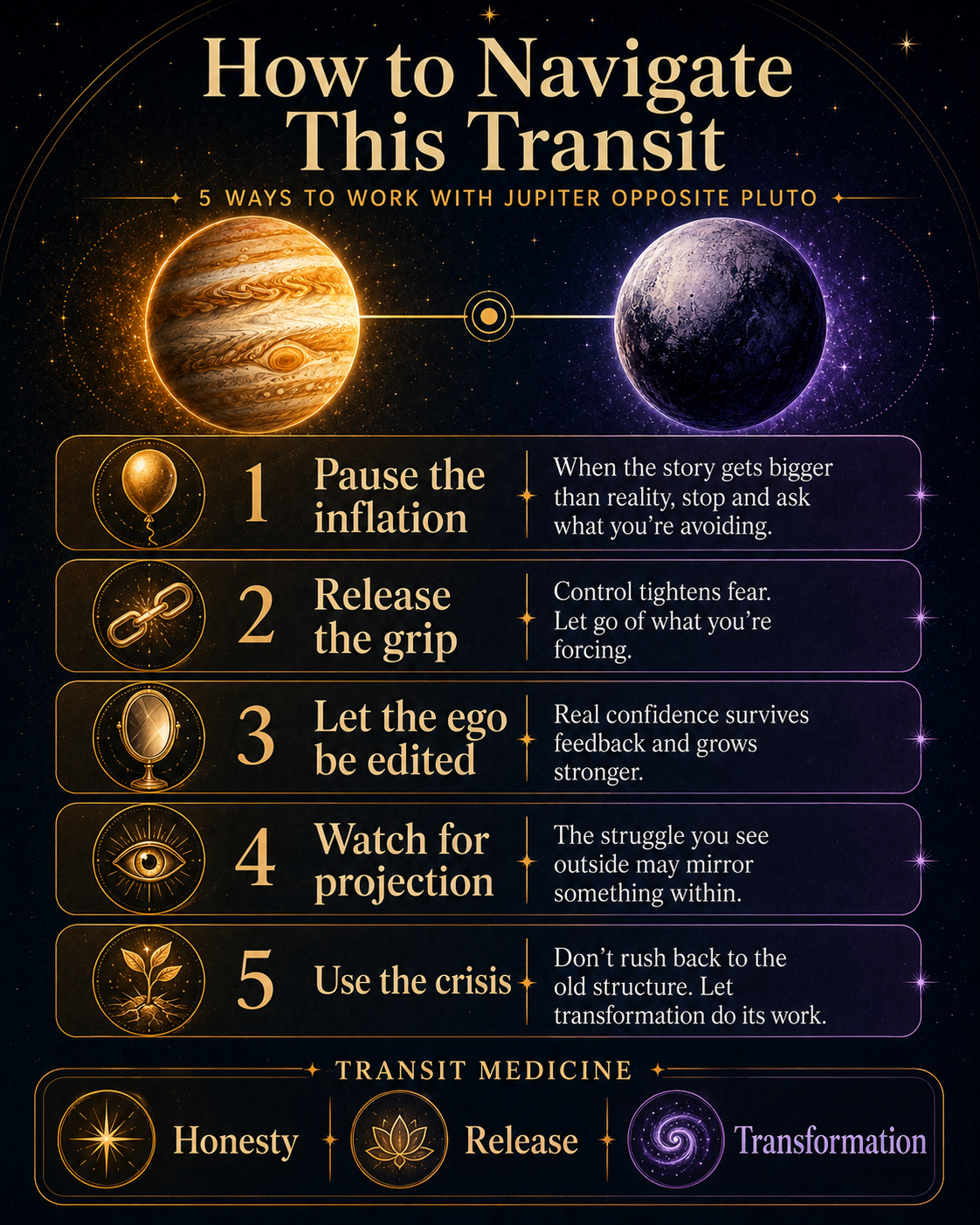 Jupiter Opposite Pluto July 2026: Power Struggles, Ego & Transformation for Every Sign - How to meet the power reckoning without shrinking or gripping