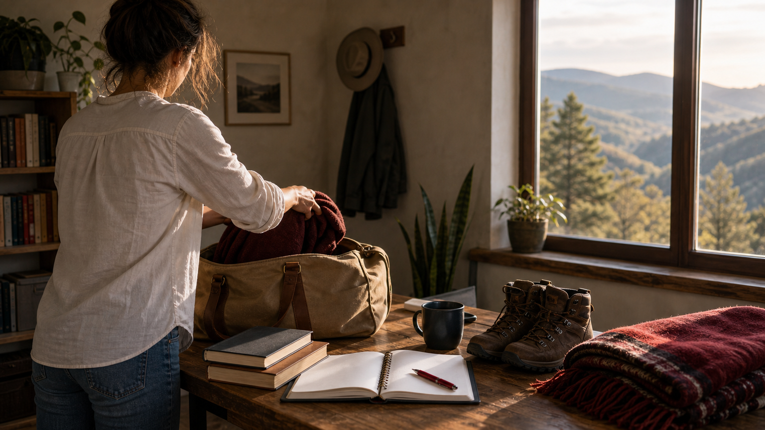 Mars in the 9th house lifestyle image showing purposeful exploration, bold study, belief, travel, and pursuit of meaning
