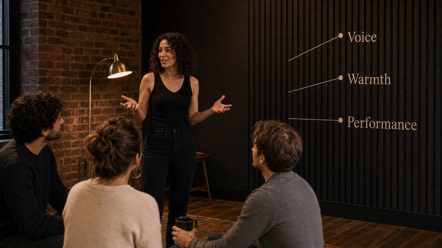 Mercury in Leo core themes of voice warmth and performance in a storytelling workshop