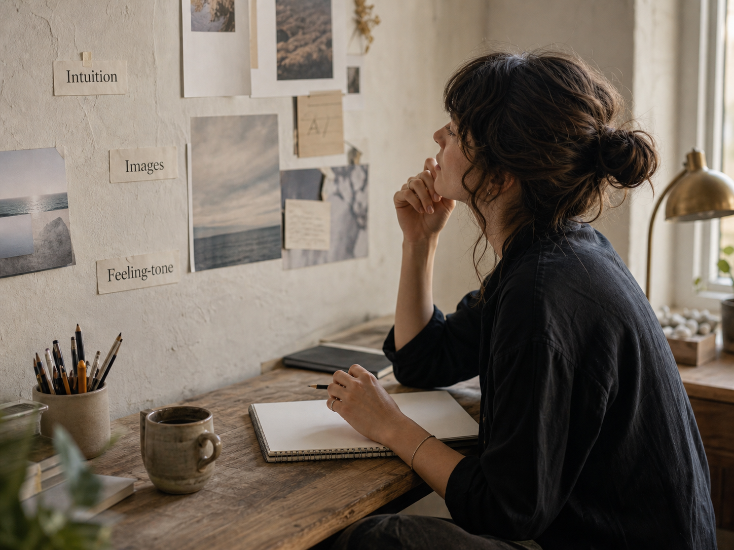 Mercury in Pisces: Intuitive Thinking and Creative Expression core meaning image with section labels and practical astrology themes