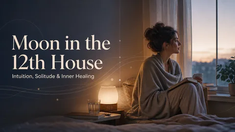 Moon in the 12th house intuition, solitude, hidden feelings, and inner healing