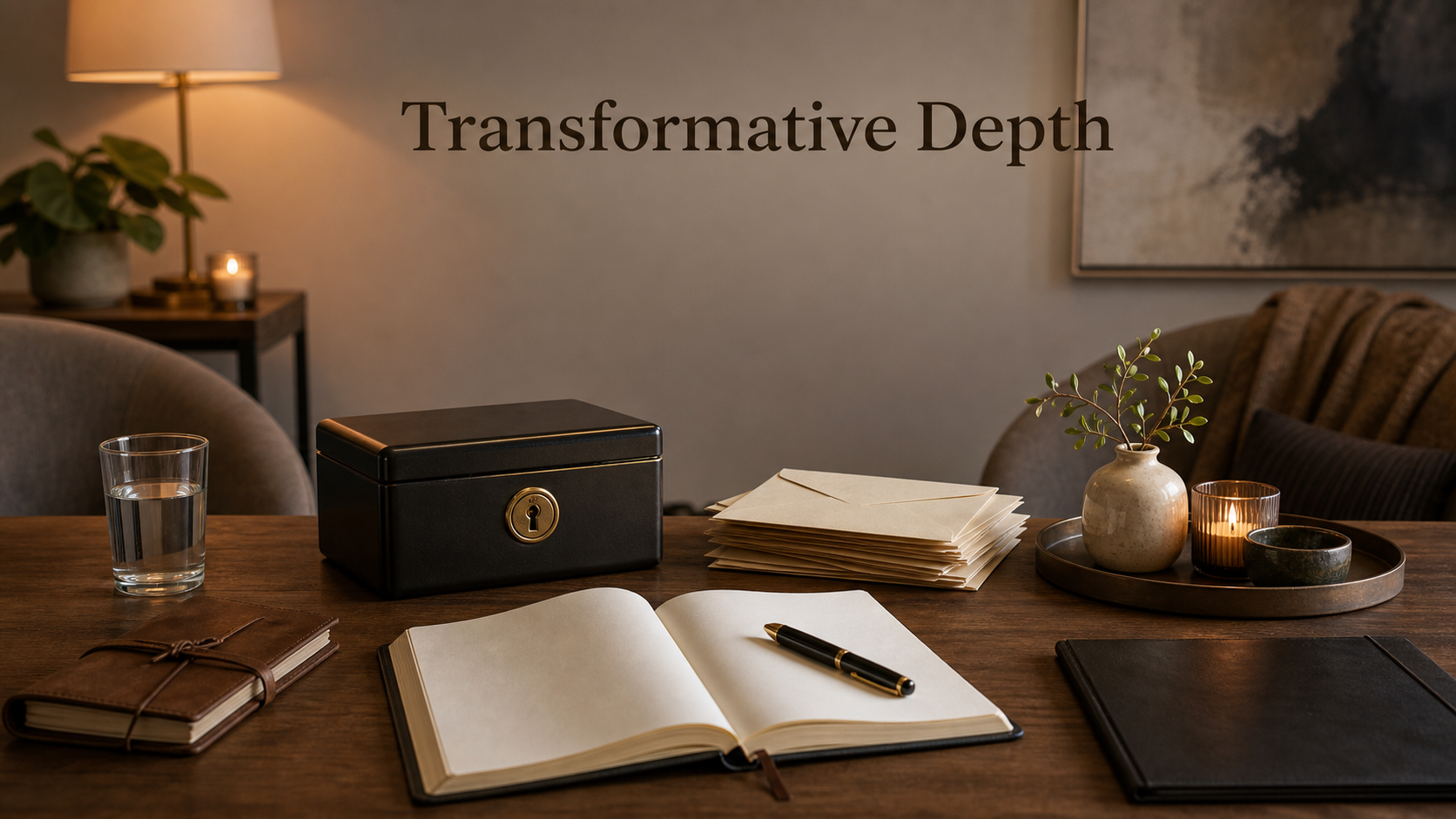 Moon in the 8th house infographic image showing transformative depth, intimacy, shared resources, emotional resilience, trust, and psychological insight