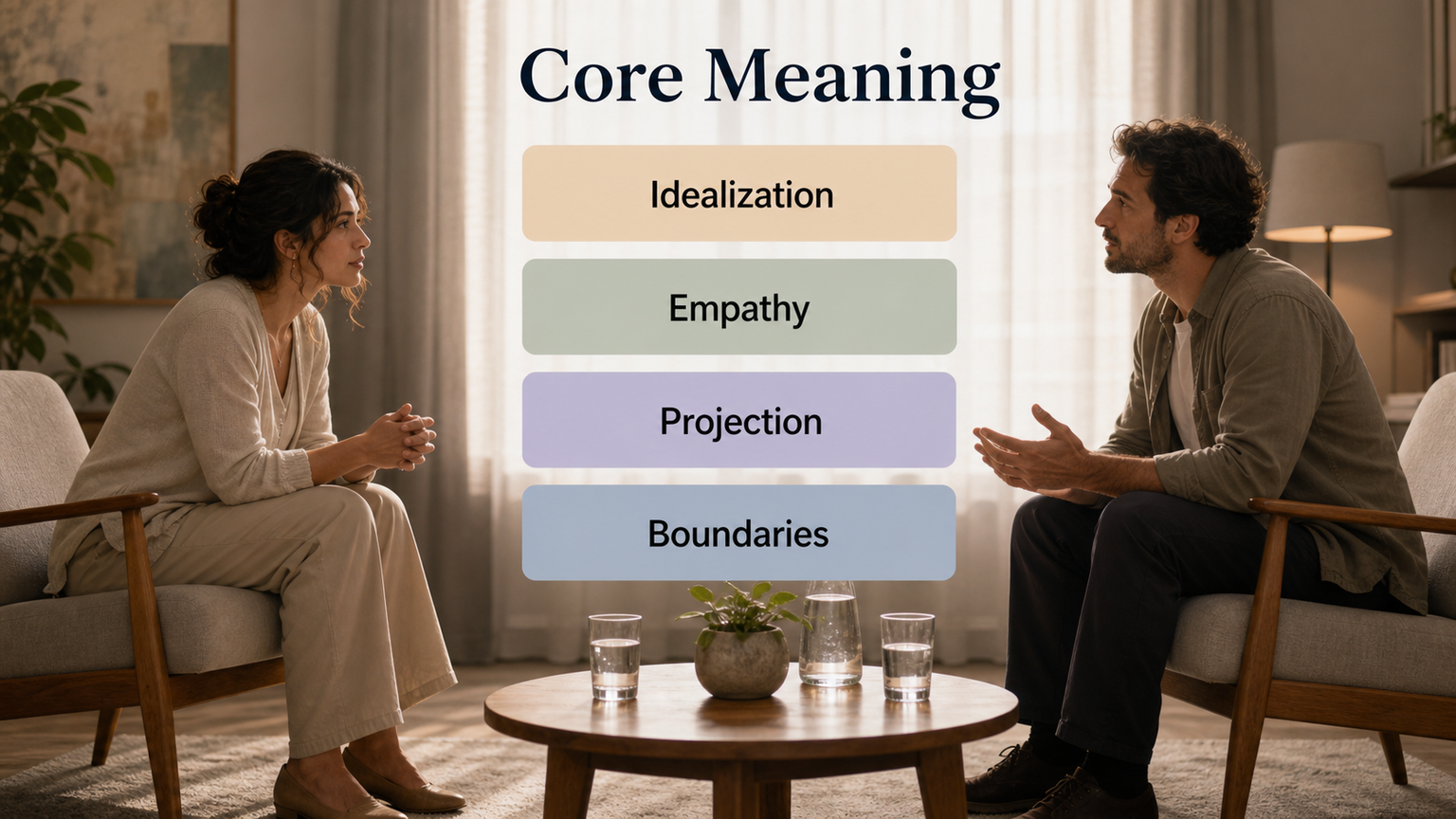 Neptune in the 7th House infographic image showing partnership, idealization, empathy, projection, and relationship boundaries