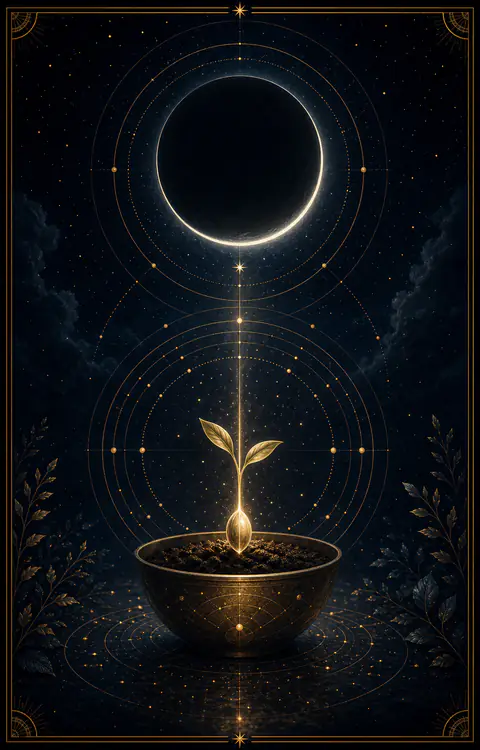 New Moon Meaning in Astrology: Intentions, Fresh Starts and New Beginnings - Natal Echo
