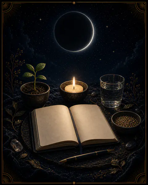 New Moon Rituals and Intentions: A Step-by-Step Guide - Natal Echo
