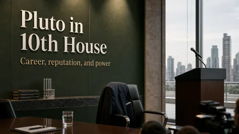 Pluto in the 10th House meaning: career reputation and power
