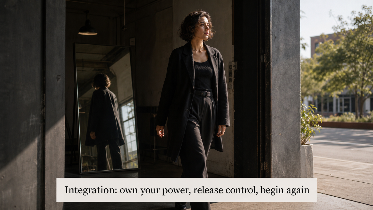 Pluto in the 1st House lifestyle image showing practical integration of identity transformation, personal power, magnetism, control, and reinvention