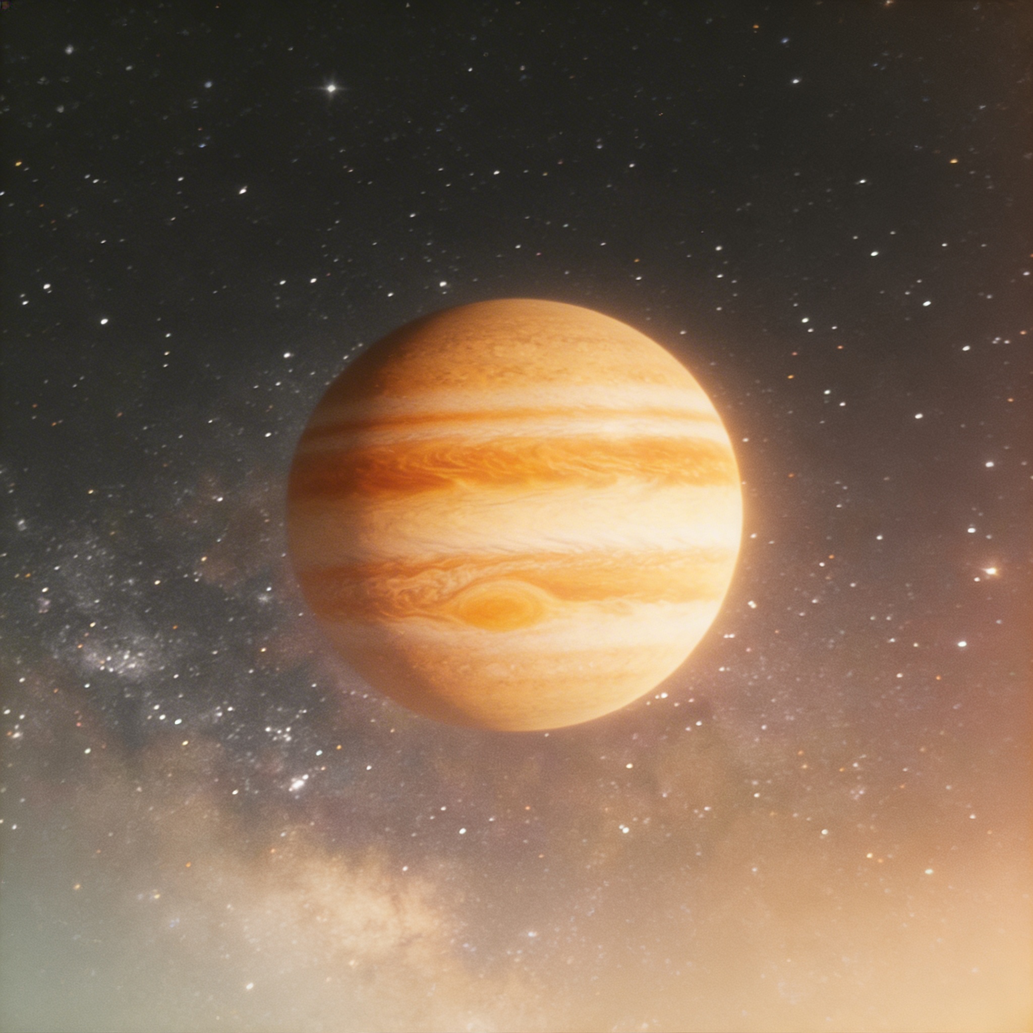 Jupiter planet in warm golden tones – Jupiter in Leo 2026