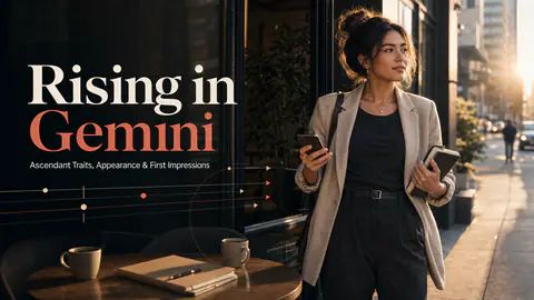 Rising in Gemini ascendant traits, appearance, and first impressions