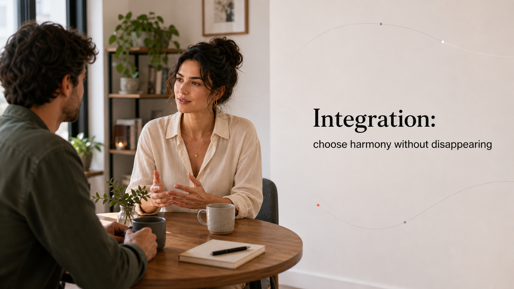Rising in Libra integration image showing how to apply the astrology meaning in daily life
