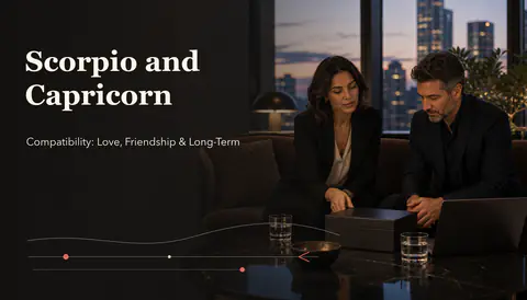 Scorpio and Capricorn compatibility real-life relationship scene