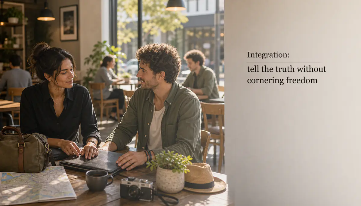Scorpio and Sagittarius compatibility integration image showing practical relationship advice and long-term compatibility