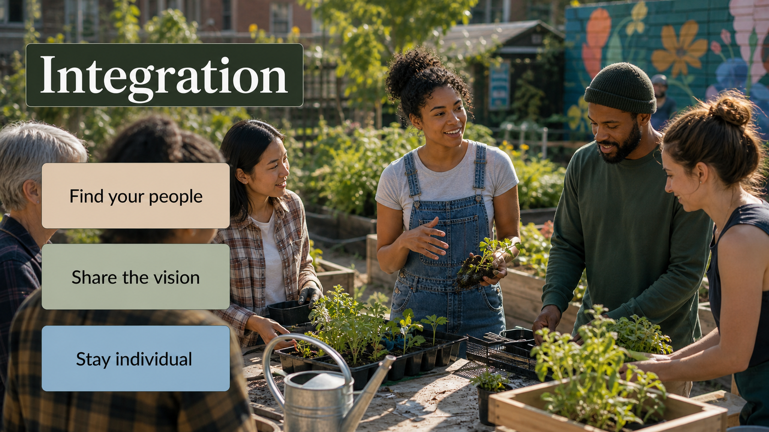 Sun in the 11th House lifestyle image showing practical integration of friendship, community, networks, shared goals, and future vision