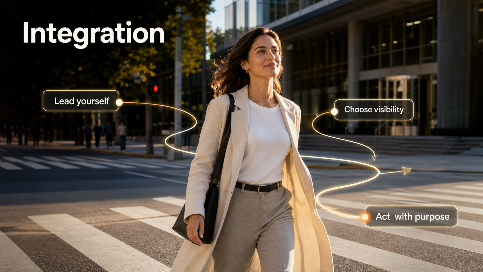 Sun in the 1st House lifestyle image showing practical integration of identity, presence, confidence, self-expression, and personal direction