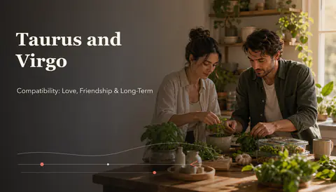 Taurus and Virgo compatibility real-life relationship scene