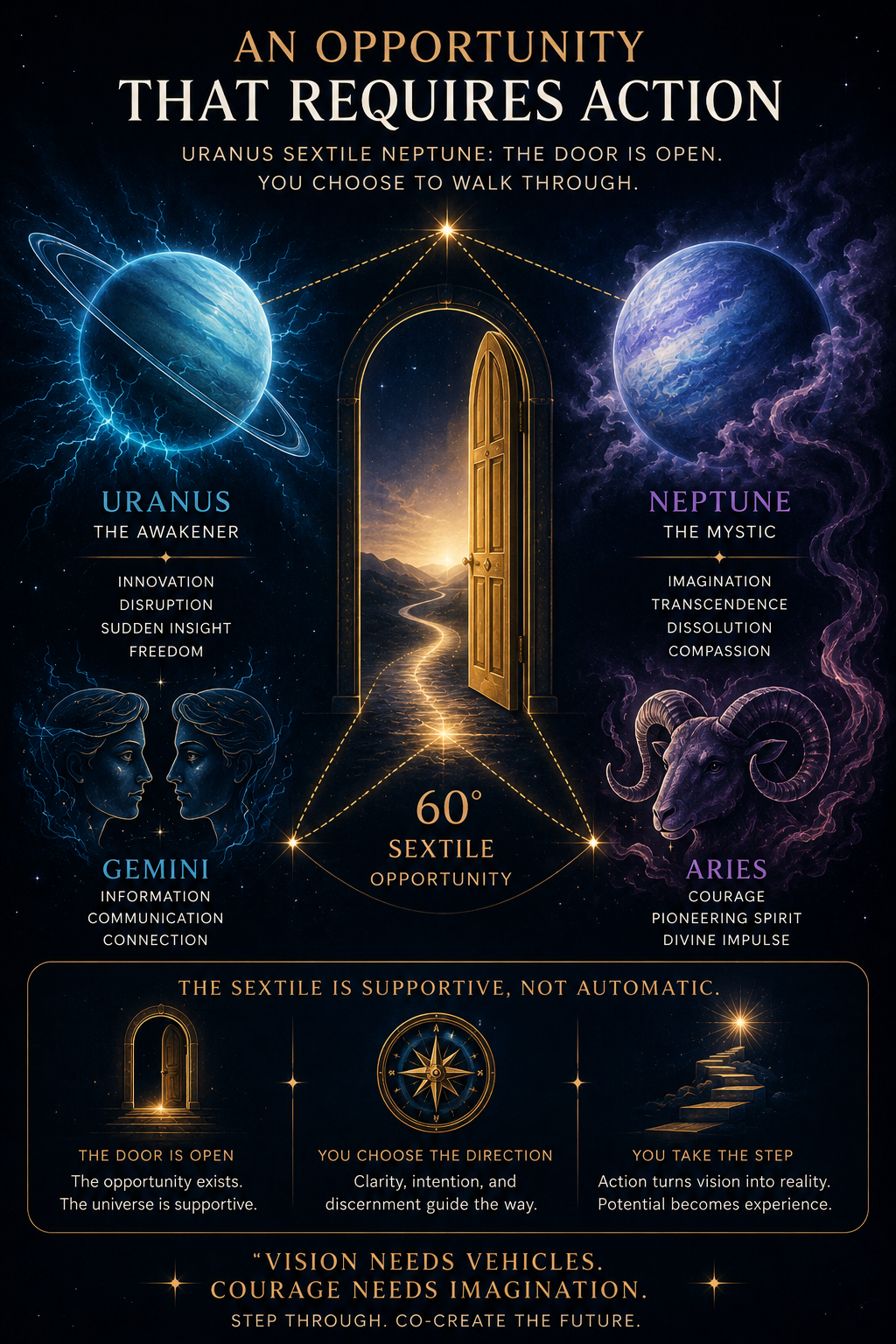 Uranus Sextile Neptune 2026: Spiritual Innovation & Breakthroughs for Every Sign - Why the 2026 Uranus-Neptune sextile has a new flavor