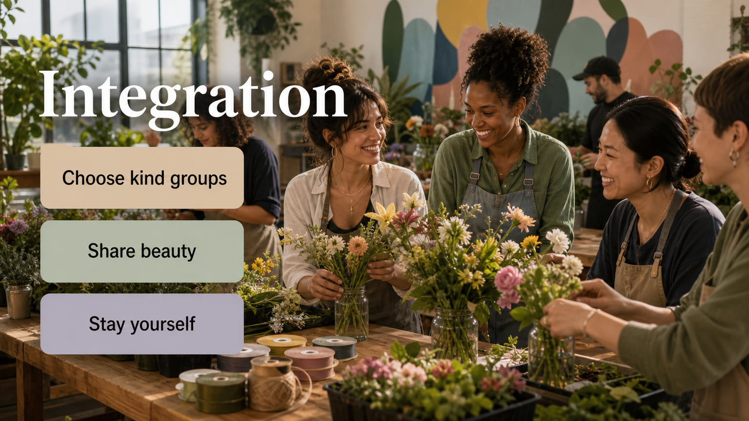Venus in the 11th House lifestyle image showing practical integration of friendship, community, shared dreams, social grace, and aligned groups