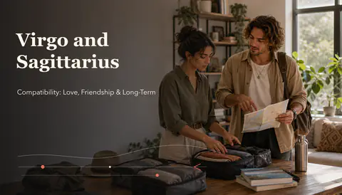Virgo and Sagittarius compatibility real-life relationship scene